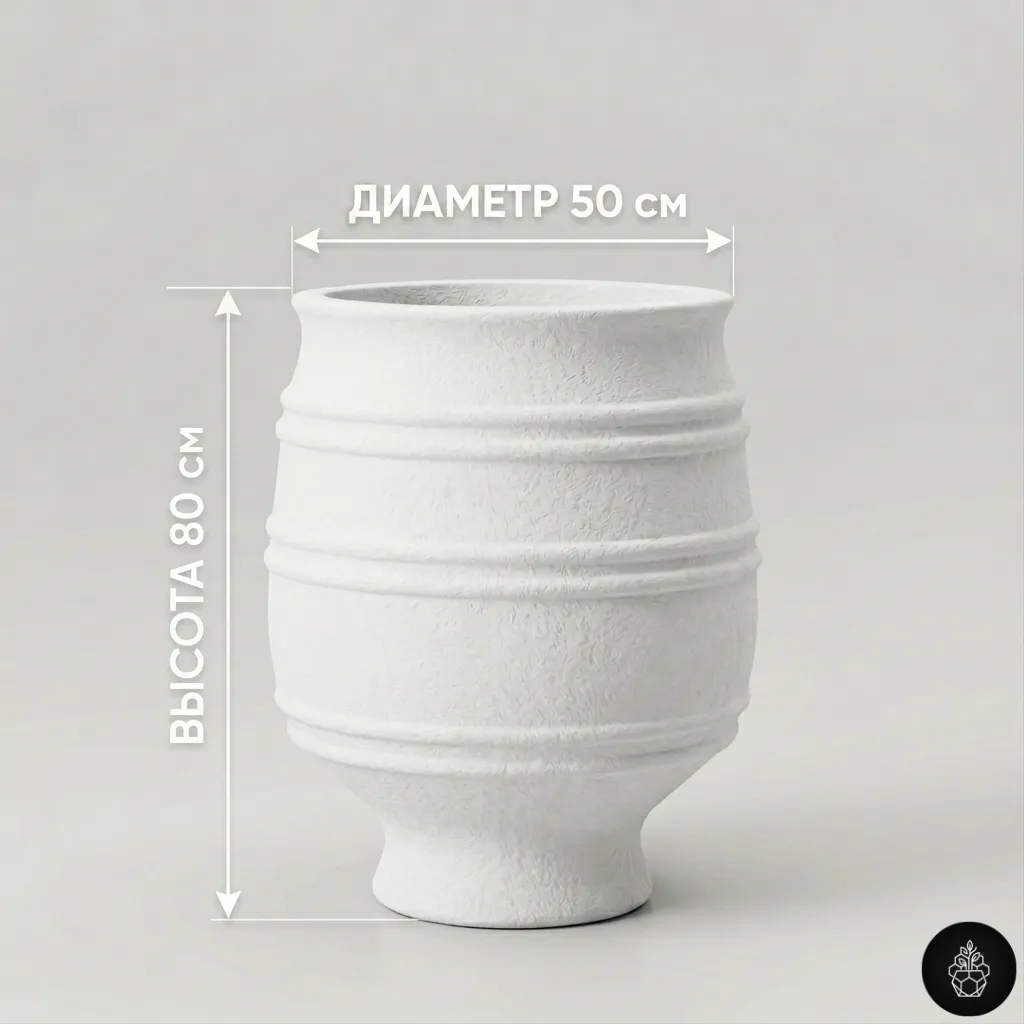 Ампир Гранде M010 — Ø50 × В80 см